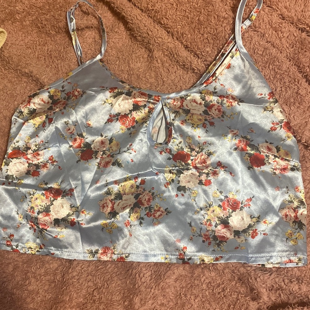 floral night top